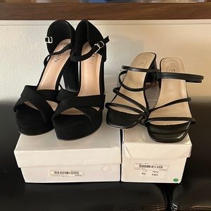 SHEIN *BOTH SHOES* heels  womens 8 BRAND NEW